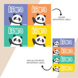 Panda - Waterproof Labels