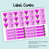 Label Combo -Paris girl