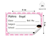 School Book Label - Paris Girl