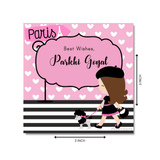 Gift Tag - Paris Dog