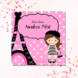 Gift Tag - Paris Shopping