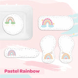Mini Label Pack - Pastel Rainbow
