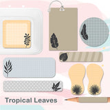 Pastel Tropical Name Labels