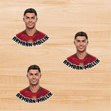 3D Embossed Stickers - Ronaldo