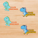 Permenant Waterproof Stickers - Dino
