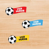 Permenant Waterproof Stickers - Football