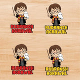 Permenant Waterproof Stickers - Harry Potter