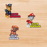 Permenant Waterproof Stickers - Paw Patrol