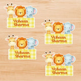 Permenant Waterproof Stickers - Safari Animals