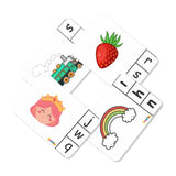 Phonics beginning sound and blends and diagraphs activity flashcards
