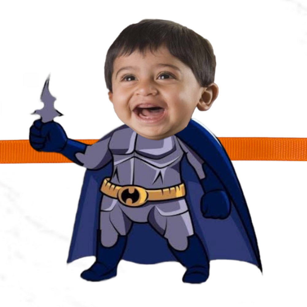 Personalized Character Rakhi - Choose Your Favorite!- Batman (Design 2 ...