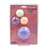 Foamazing Balls: Sensory Squishy Balls – Set of 4 (Yellow, Blue, Pink & Purple) Stress Relief & Sensory Play | Fidget, Squeeze & Relieve | Non-Toxic & Safe