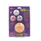 Dazzle Drop Balls: Glitter Squishy Balls – Set of 4 (Holographic, Pink, Silver & Gold) Stress Relief & Sensory Play | Sticky, Squishy & Sparkly Fun for Kids & Adults