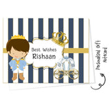 Personalised Gift Notecard - Prince