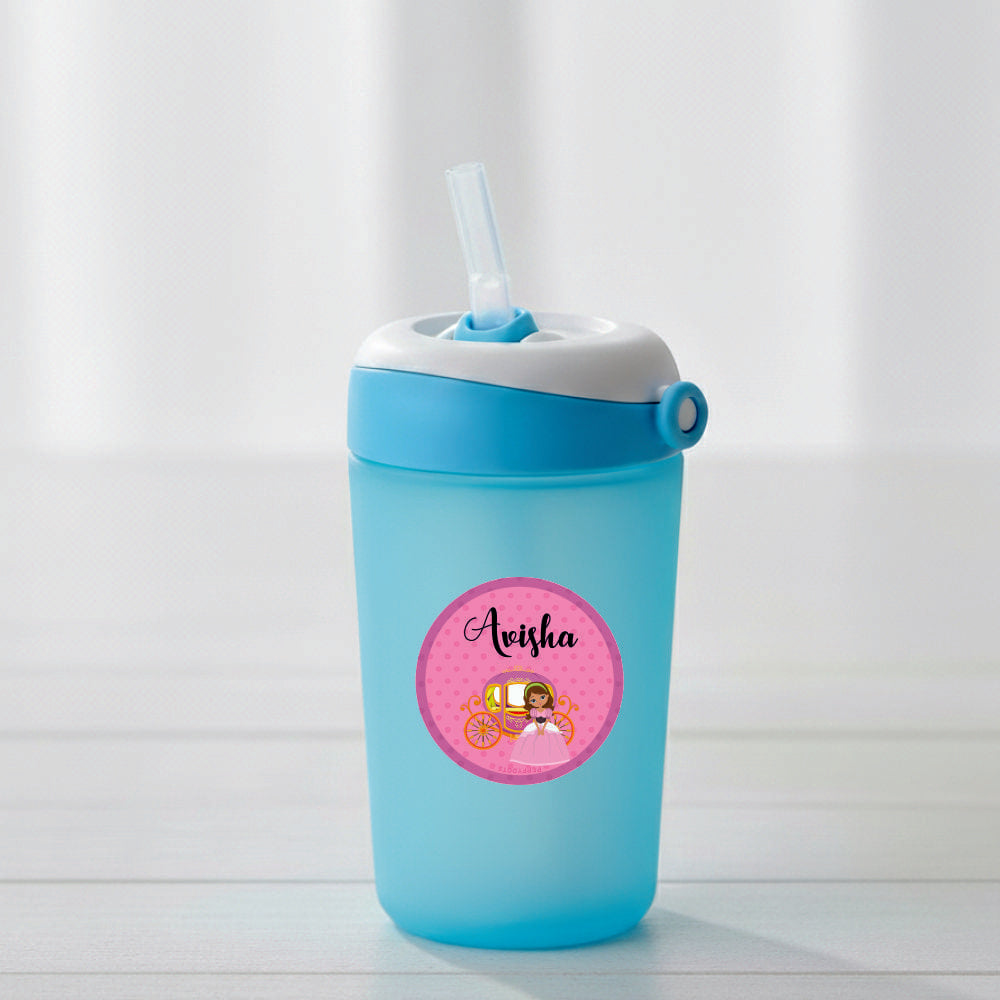 Princess Round Label Round Water Proof Labels - Princess – Popup Kids