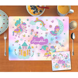 Mat Coaster Set - Princess Castle