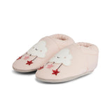 Star Cloud Cotton Baby Shoe - Baby Pink