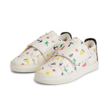 Seashore Kids Leather Sneakers - White