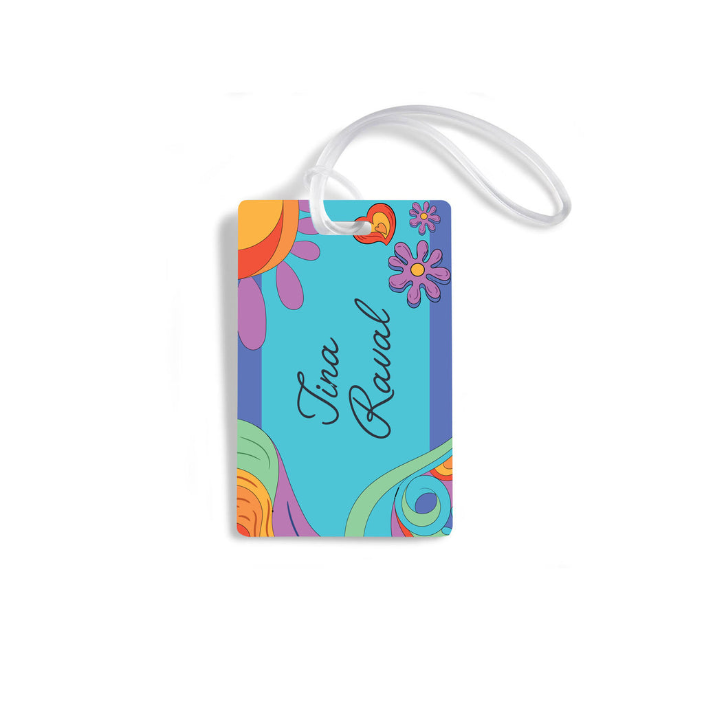 Luggage Tags - Set of 4 - Psychedelic