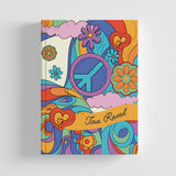 Hard Bound A5 Notebook - Psychedelic