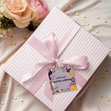 Gift Tag - Purple tribal
