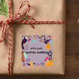 Gift Labels - Purple Tribal