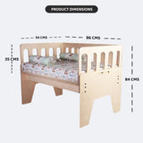Swen wooden CoBed/Cosleeping bassinets Quinn