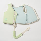 Kids Swim Vest 2-3 Shred Turtle Aqua