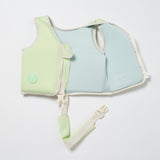 Kids Swim Vest 1-2 Shred Turtle Aqua