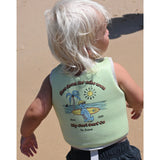 Kids Swim Vest 2-3 Shred Turtle Aqua