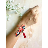 Acrylic Rakhi to Keychain Keepsake - Race Car