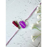 Acrylic Rakhi  to Keychain Keepsake - Round