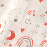 Magical Rainbows - Reversible Muslin Blanket