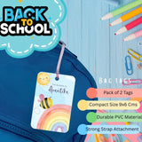 Bag Tag - Rainbow Trails