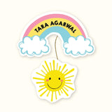 Hanging Tags - Set of 25 - Rainbow & Sunshine