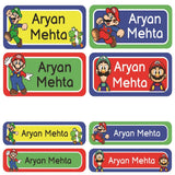 Rectangular Labels - Super Mario