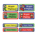 Rectangular Labels - Super Mario