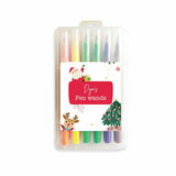 Brush Pen Box - Red Celebration