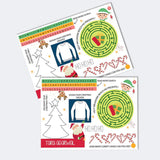 Actvity Place Mat - Red Celebration