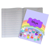 Personalized Writing Practice Book - Peppa Family
