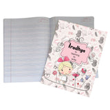 Personalized Writing Practice Book - Girl with Butterfly
