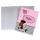 Personalized Writing Practice Book - Paris Dog
