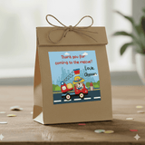 Thank you Labels - Rescue Team