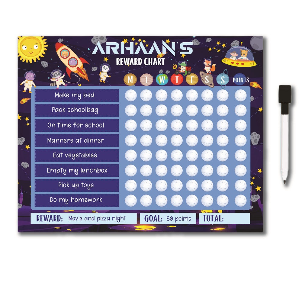 Daily Reward Task Kids' Daily Task Chart | Reward and Motivation System – Popup Kids