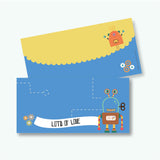 Money Envelopes - Set of 25 - Robot