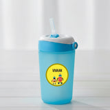 Round Water Proof Labels -Robot