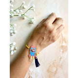 Acrylic Rakhi to Keychain Keepsake - Rocket