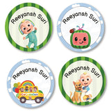 Round Labels - Cocomelon