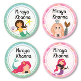 Round Labels - Mermaid