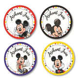 Round Labels - Mickey Mouse